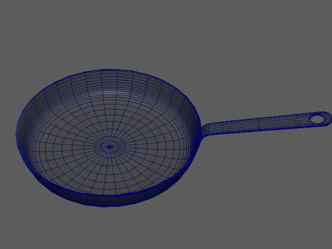 Kitchen Kit pan and cooking pot accessories 4K textures 3D Model