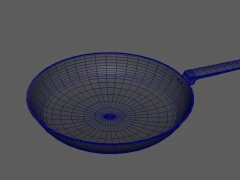 Kitchen Kit pan and cooking pot accessories 4K textures 3D Model