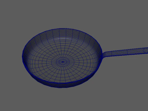 Kitchen Kit pan and cooking pot accessories 4K textures 3D Model