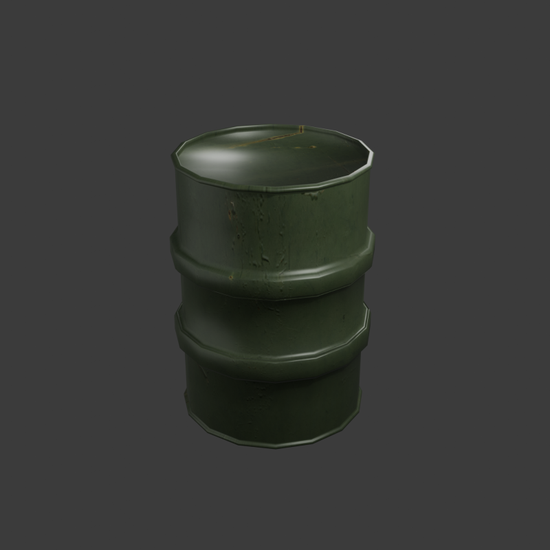 3D Barrel Model 3D 모델 .c4d .max .obj .3ds .fbx .stl .blend 
