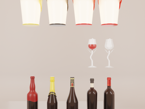 Business Wine Brand Show Set Modello 3D