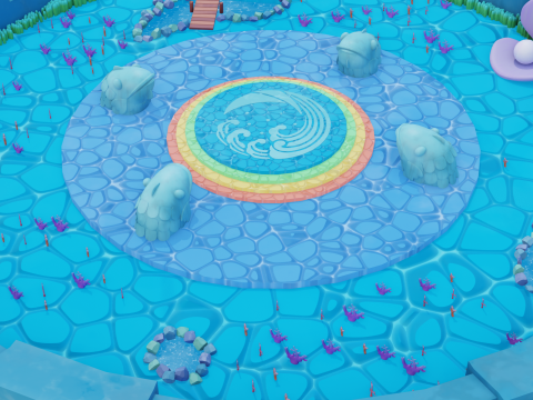 SeaWorld Fantasy BattleArena 3D 模型