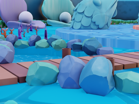 SeaWorld Fantasy BattleArena 3D 模型