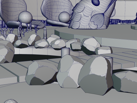 SeaWorld Fantasy BattleArena 3D 模型