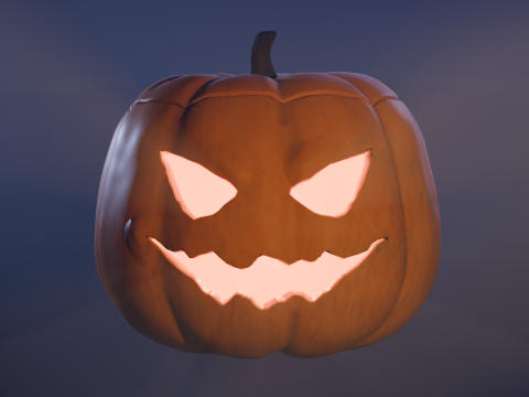 Halloween pumpkin 3D 모델