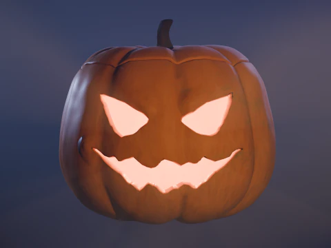 Halloween pumpkin 3D Model