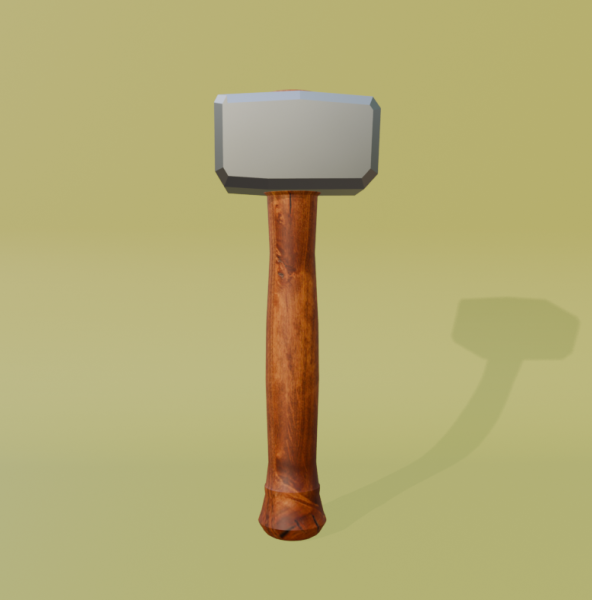 Club Hammer Modèle 3D .c4d .max .obj .3ds .fbx .stl .blend 