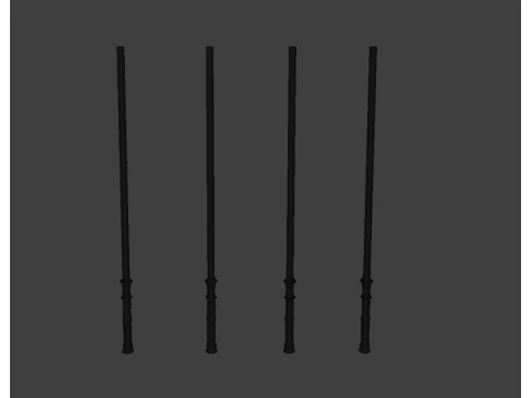 4Sabre de luz diferente Modelo 3D