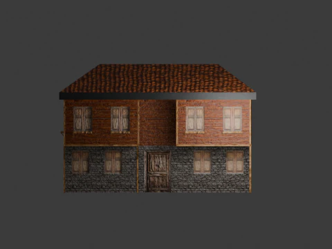 Old Ottoman House 3D Model
