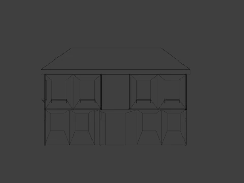 Old Ottoman House 3D Model