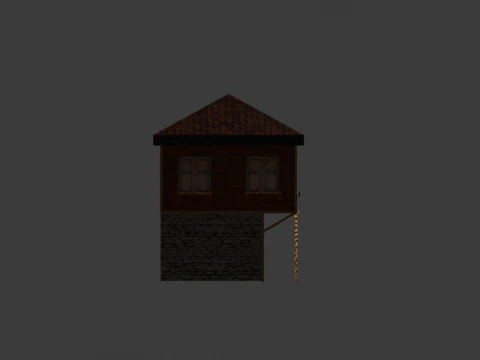 Old Ottoman House 3D Model