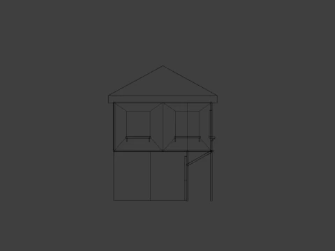 Old Ottoman House 3D Model