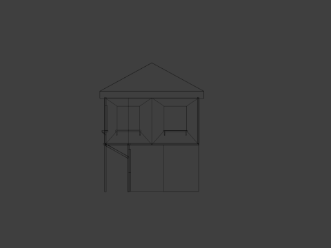 Old Ottoman House 3Dモデル