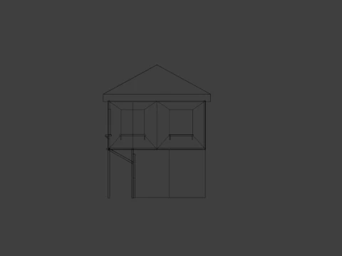 Old Ottoman House 3D Model