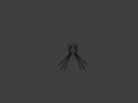 Bee Model for Animation or Sth 3D Model