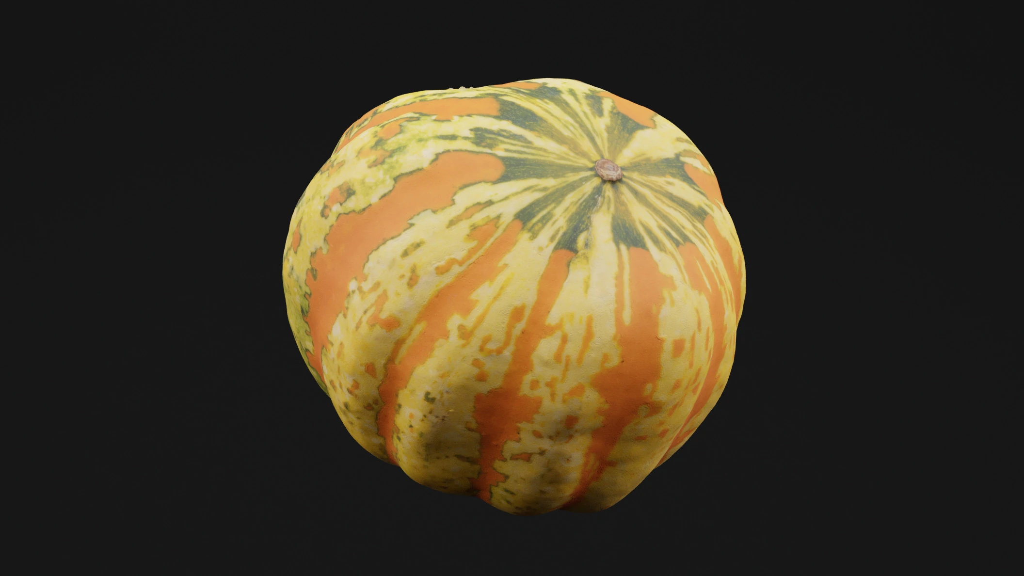 Pumpkin 3D Model .c4d .max .obj .3ds .fbx .stl .blend 