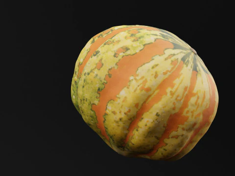 Pumpkin 3D Model