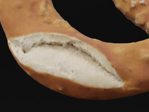 Pretzel Food 3D Model