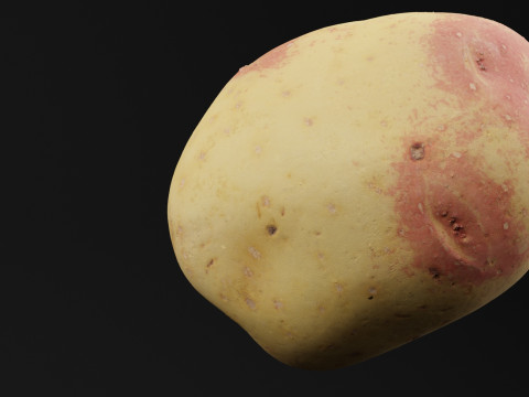 Verdura Di Patate Modello 3D