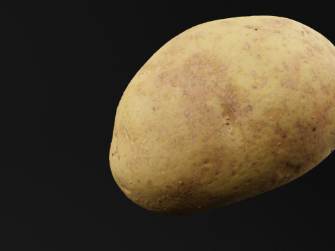 Картопля Овоч 3D Модель