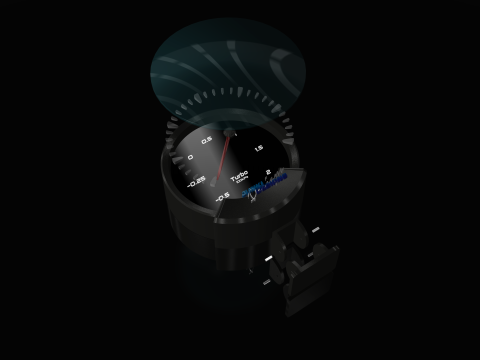 Kit de Relojes Indicadores para Vehiculos - Inspirados en Greddy Sirius - JunkiDesigns 3Dモデル