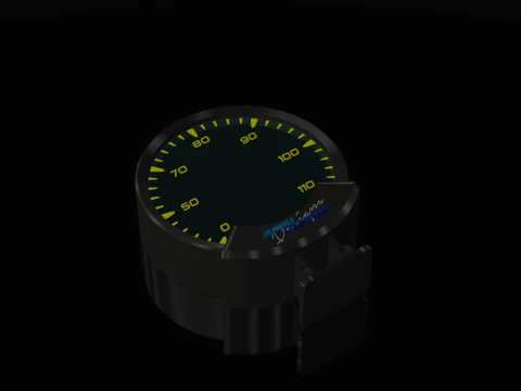 Kit de Relojes Indicadores para Vehiculos - Inspirados en Greddy Sirius - JunkiDesigns 3Dモデル