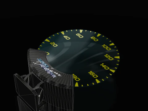Kit de Relojes Indicadores para Vehiculos - Inspirados en Greddy Sirius - JunkiDesigns 3Dモデル