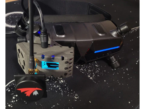 AKK Diversity Fatshark Enclosure for Walksnail Avatar X 3D Print Model