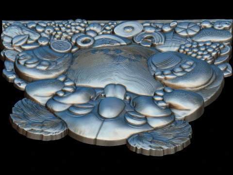 Lovely Cute Koalas Bas Relief 3D print model 3D Print Model