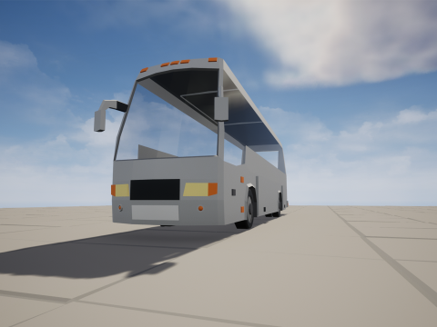 Rigged low poly passenger bus 3Dモデル