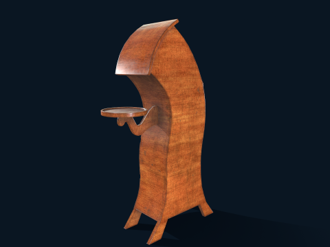 Cabinet Home Kid Low-poly Model 3D