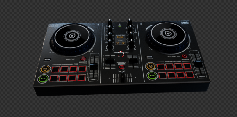 DDJ-200 Modèle 3D .c4d .max .obj .3ds .fbx .stl .blend 