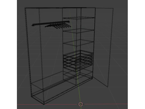 Wardrobe 3D Model