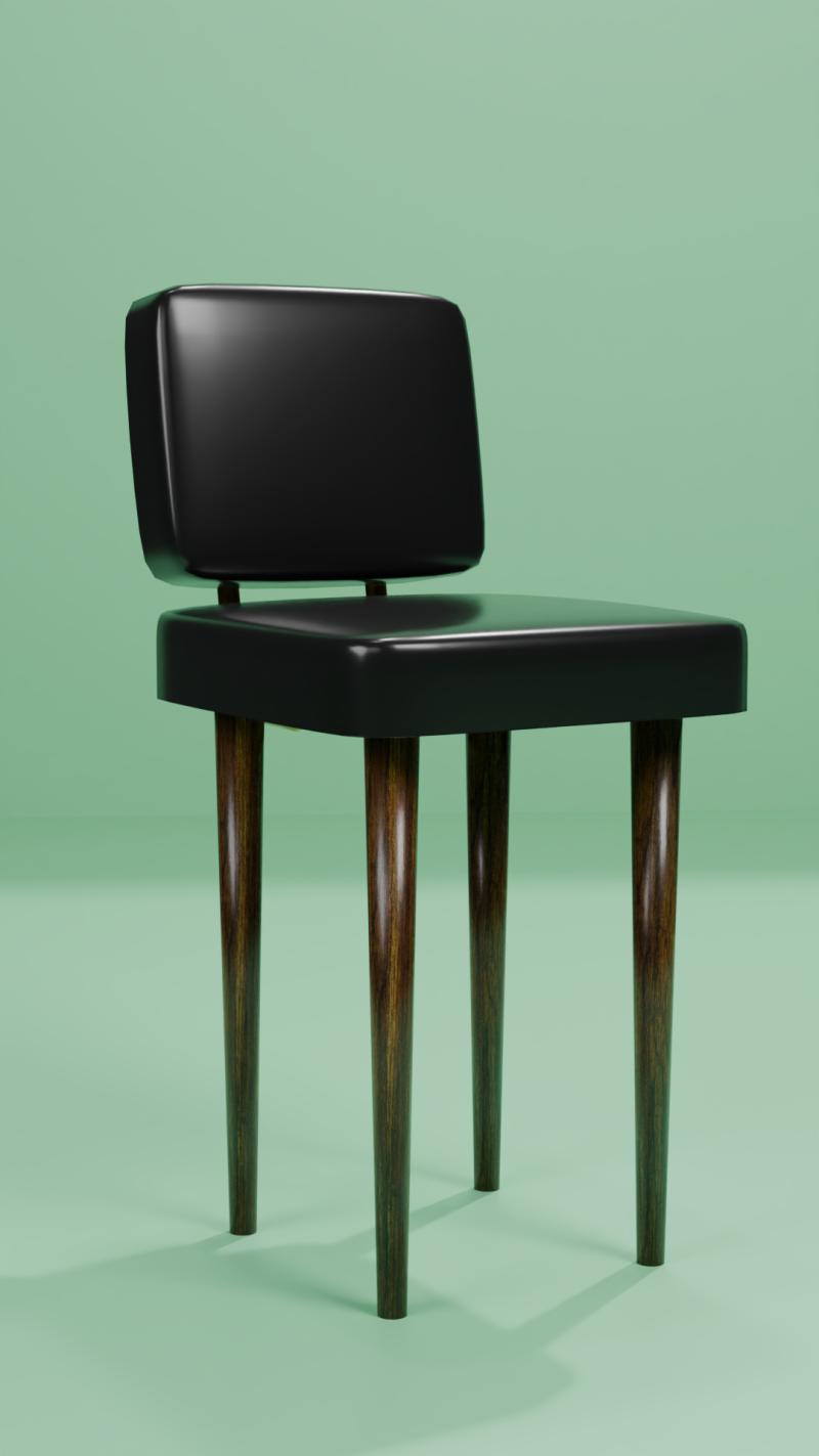 Bar stool 3D मॉडल .c4d .max .obj .3ds .fbx .stl .blend