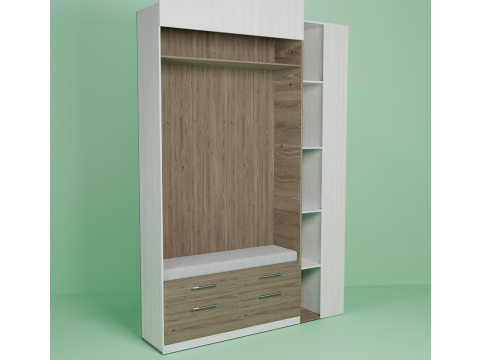 Wardrobe 3D मॉडल
