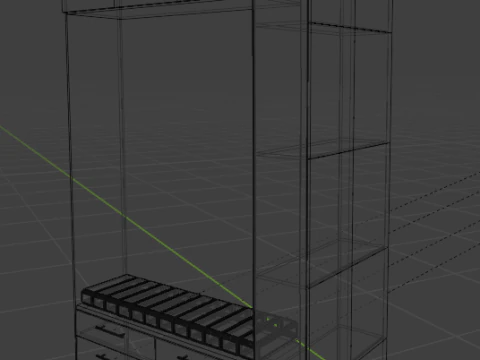 Wardrobe 3D Model