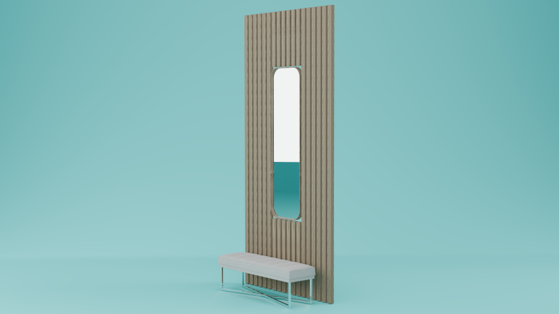A mirror 3D मॉडल .c4d .max .obj .3ds .fbx .stl .blend 
