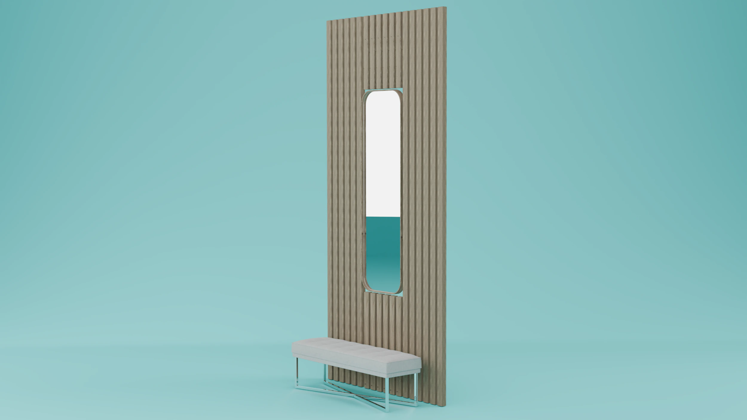 A mirror 3D Model .c4d .max .obj .3ds .fbx .stl .blend 