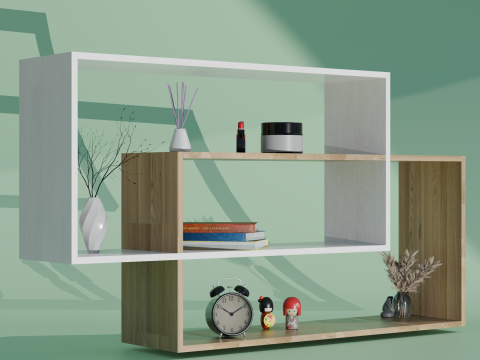 A shelf Model 3D