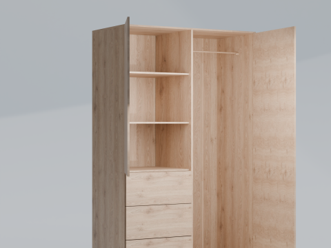 Wardrobe 3D Модель