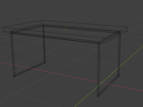 Table Modelo 3D