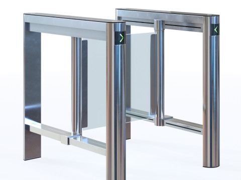 Swing Turnstile Easy Gate SG1000 Modelo 3D