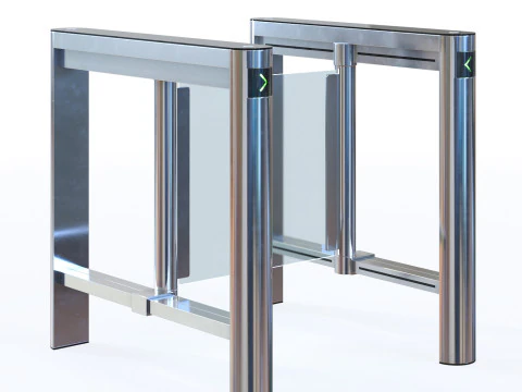 Drehkreuz Easy Gate SG1000 3D Modell