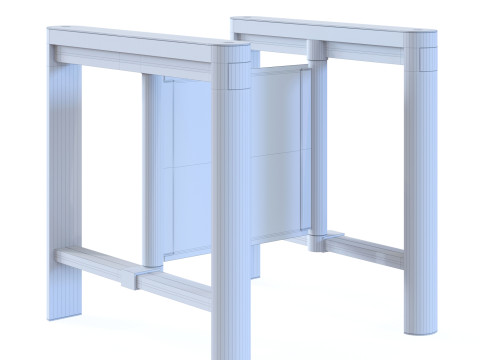 Swing Turnstile Easy Gate SG1000 Model 3D