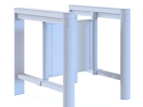 Swing Turnstile Easy Gate SG1000 3D Model