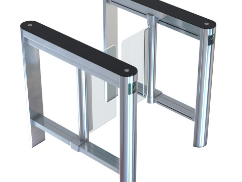 Swing Turnstile Easy Gate SG1000 Model 3D
