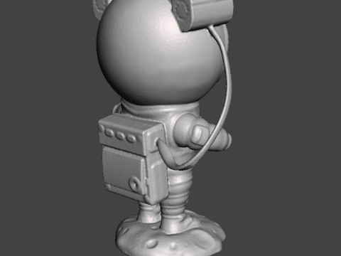 Spaceman 3D मॉडल