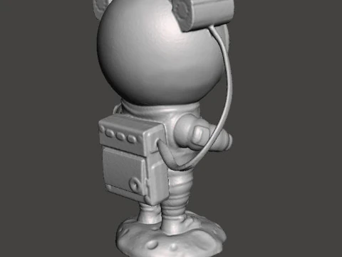 Astronauta Model 3D