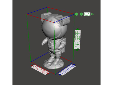 Spaceman 3D मॉडल