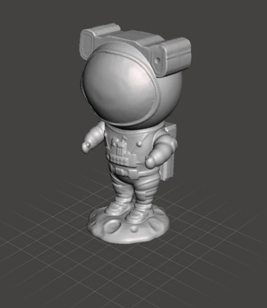 Astronauta Model 3D .c4d .max .obj .3ds .fbx .stl .blend 